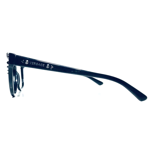 Versace Black Cats Eye Glasses main image 12